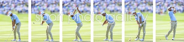 Scottie Scheffler USA 6 Stage Swing Sequence THE PLAYERS TPC Sawgrass 2025