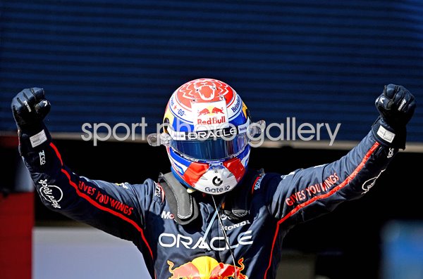 Max Verstappen Netherlands & Red Bull celebrates victory Imola F1 2025