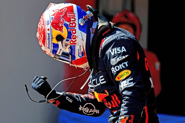 Max Verstappen Netherlands & Red Bull celebrates win Imola F1 2025