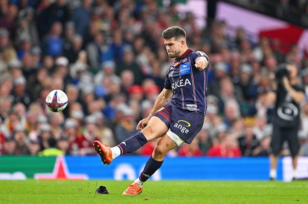 Matthieu Jalibert Bordeaux kicks v Northampton Champions Cup Final 2025