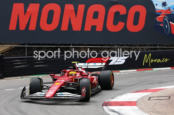 Lewis Hamilton Great Britain driving Ferrari Monaco F1 Grand Prix 2025