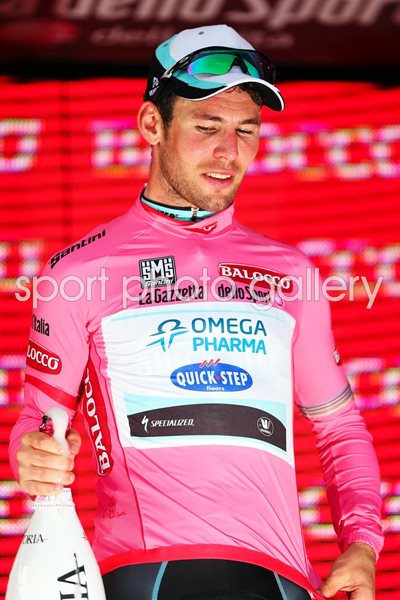Mark Cavendish Pink Jersey Giro d'Italia 2013