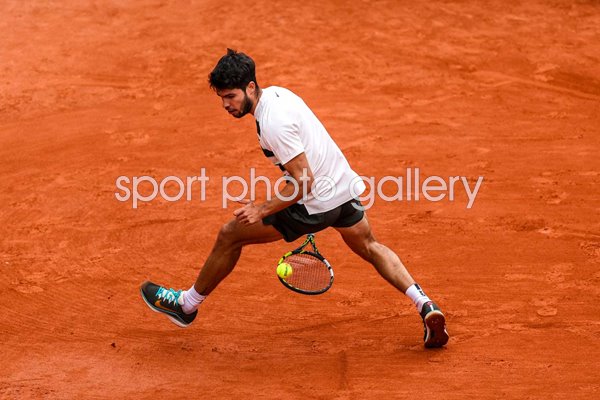 Carlos Alcaraz Spain Trick Shot French Open Paris 2025