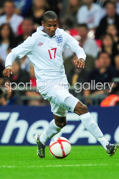 Ashley Young England v Hungary 2010