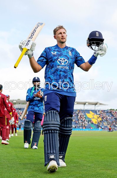 Joe Root England 166 not out v West Indies ODI Cardiff 2025