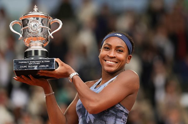Coco Gauff USA French Open Champion Paris 2025