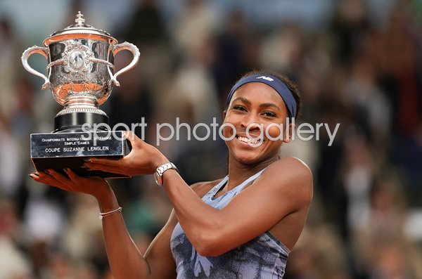 Coco Gauff USA French Open Champion Paris 2025