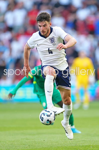 Declan Rice England Motion Blur effect v Senegal Nottingham 2025