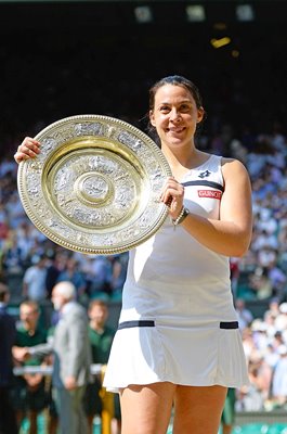 Marion Bartoli France Venus Rosewater Dish Wimbledon Champion 2013