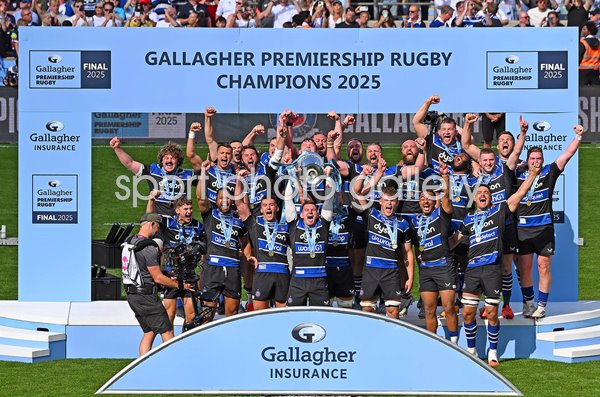Bath Gallagher Premiership Rugby Champions Twickenham 2025