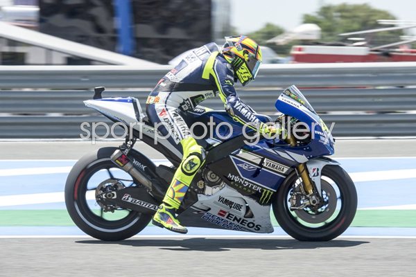 Valentino Rossi Spain Moto GP Jerez 2013
