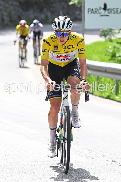 Tadej Pogacar Slovenia Yellow Jersey Stage 7 Criterium du Dauphine 2025