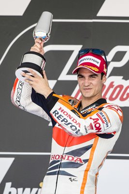 Dani Pedrosa Honda MotoGp of Spain winner 2013