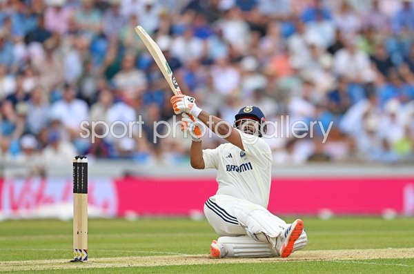 Rishabh Pant India unorthodox batting v England Headingley Test 2025