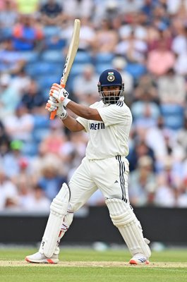 Rishabh Pant India bats v England Headingley Test 2025