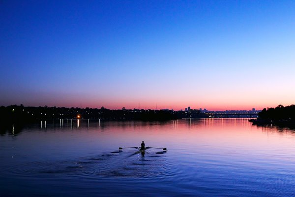 Rowing In Iron Bay