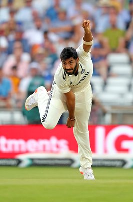 Jasprit Bumrah India bowls v England 1st Test Headingley Leeds 2025