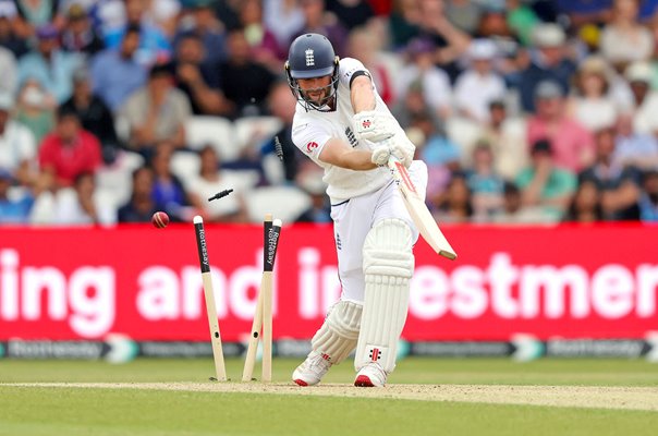 Jasprit Bumrah India bowls Chris Woakes England 1st Test Headingley 2025