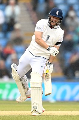 Ben Duckett England celebrates match-winning century v India Headingley 2025