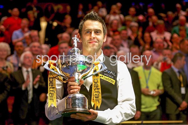  Ronnie O'Sullivan World Snooker Champion 2013