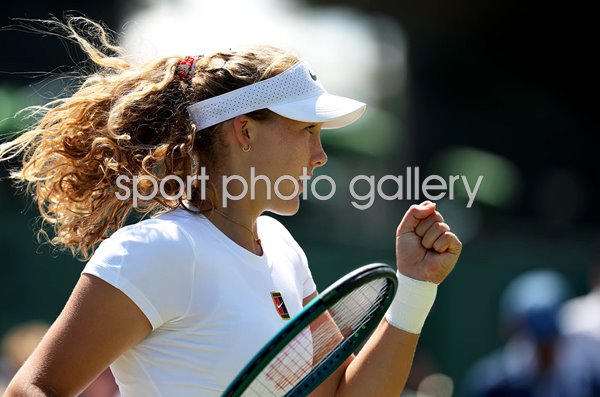 Mirra Andreeva celebrates Wimbledon Tennis 2025