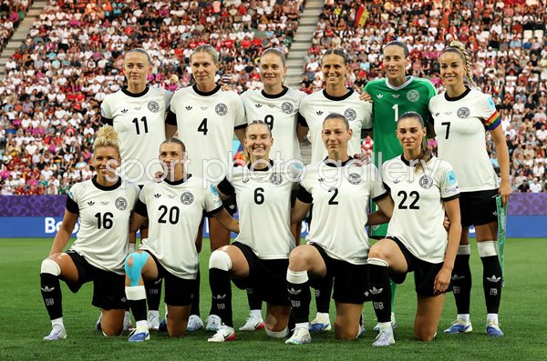 Germany team v Poland Group C Women's EURO Switzerland 2025  