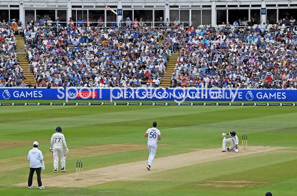 Rishabh Pant India Flying Bat v England Edgbaston Test Match 2025