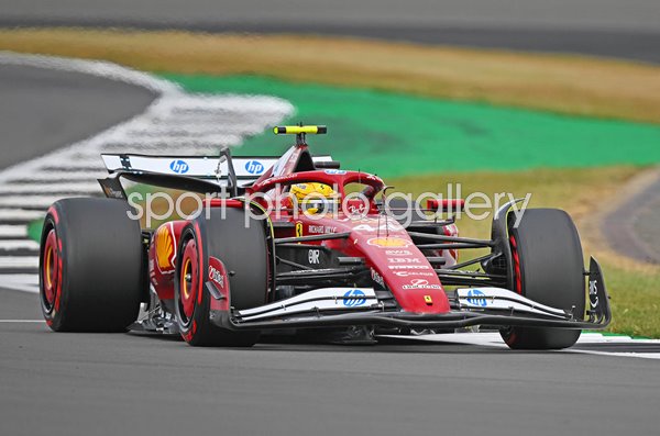 Lewis Hamilton Great Britain driving Ferrari British Grand Prix Silverstone 2025