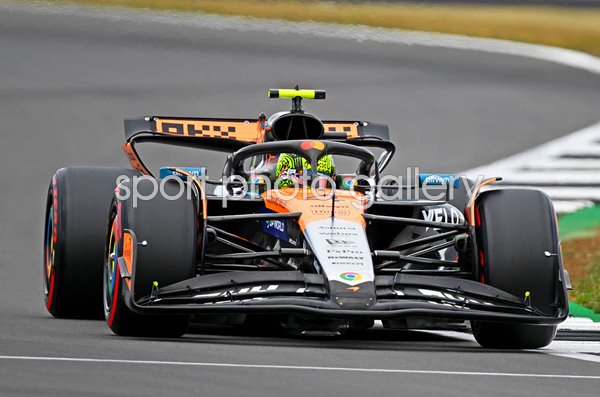Lando Norris Great Britain drives Mclaren British F1 Grand Prix Silverstone 2025
