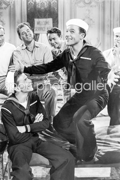 Gene Kelly And Frank Sinatra In 'Anchors Aweigh,' 1945.