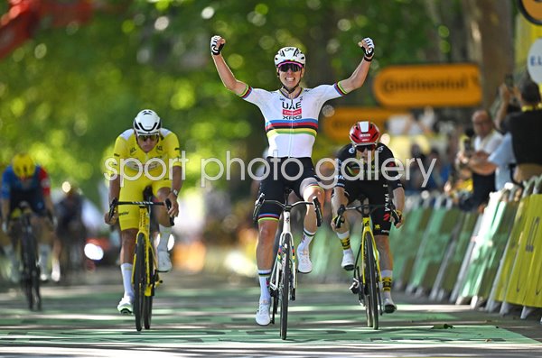 Tadej Pogacar wins 100th Professional stages Stage 4 Tour de France 2025