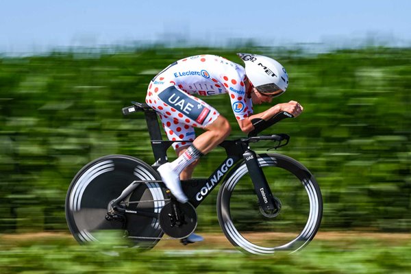 Tadej Pogacar Slovenia Time Trial Stage 5 Tour de France 2025