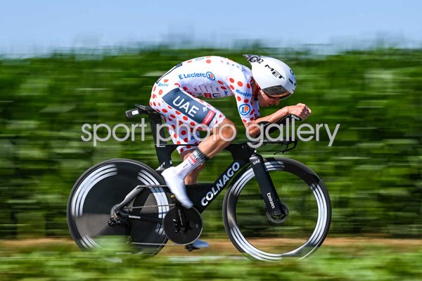 Tadej Pogacar Slovenia Time Trial Stage 5 Tour de France 2025