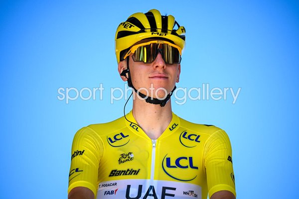 Tadej Pogacar Slovenia Yellow Jersey Stage 6 Tour de France 2025  