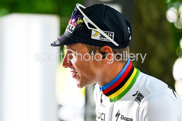 Remco Evenepoel Belgium Time Trial winner Stage 5 Tour de France 2025 