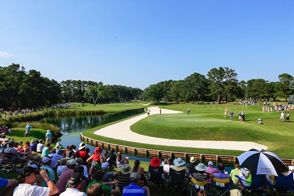 TPC Stadium Course Sawgrass 18th Hole 