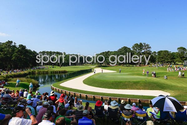 TPC Stadium Course Sawgrass 18th Hole 