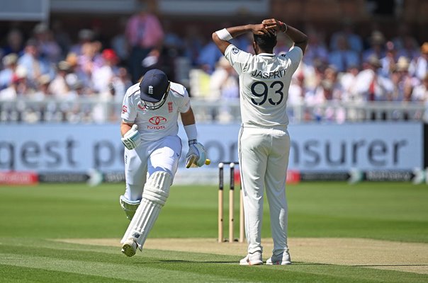 Joe Root England celebrates century v India Lord's Test Match 2025