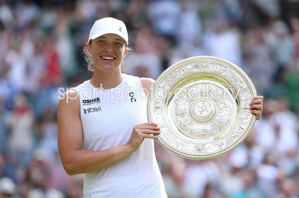 Iga Swiatek Poland Wimbledon Ladies' Champion 2025