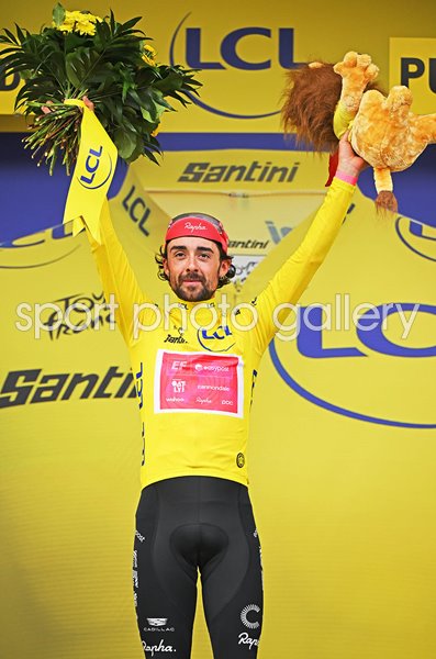 Ben Healy Ireland Yellow Jersey Stage 10 Tour de France 2025