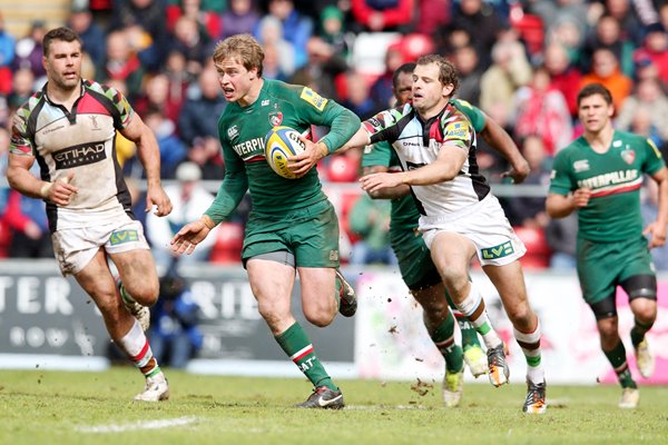 Matthew Tait Leicester v Harlequins Premiership Semi Final 2013