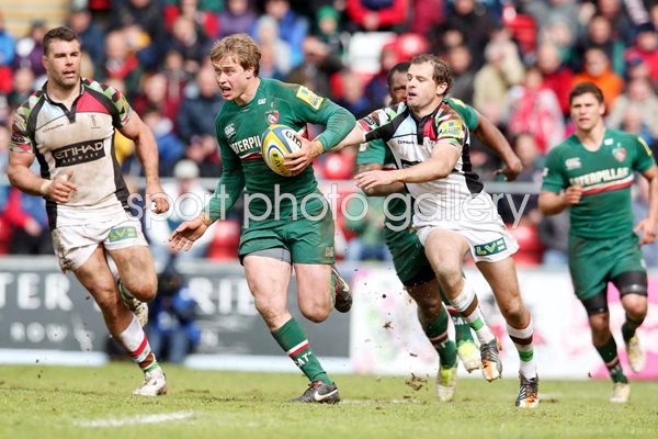 Matthew Tait Leicester v Harlequins Premiership Semi Final 2013