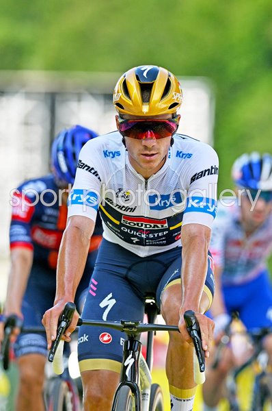 Remco Evenepoel Belgium Stage 10 Tour de France 2025  