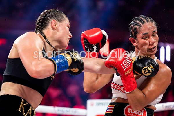 Katie Taylor Ireland punches Amanda Serrano USA Madison Square Garden 2025
