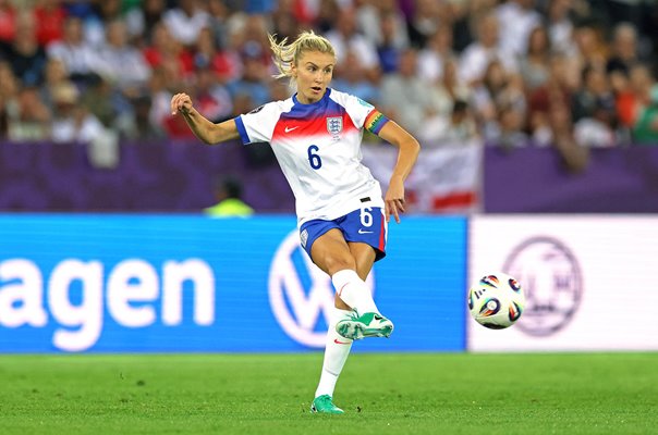 Leah Williamson England captain v Sweden Quarter-Final Women's EURO 2025