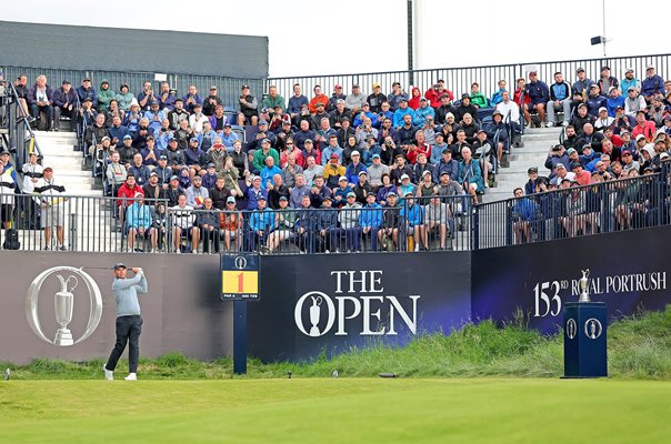 Padraig Harrington Ireland Opening Shot 1st Tee The Open Royal Portrush 2025