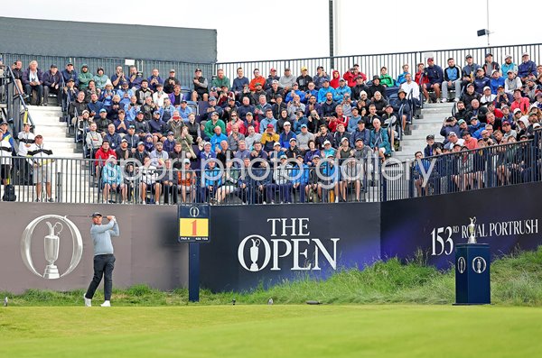Padraig Harrington Ireland Opening Shot 1st Tee The Open Royal Portrush 2025