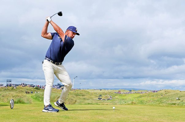 Bryson DeChambeau USA 7th hole The Open Championship Royal Portrush 2025