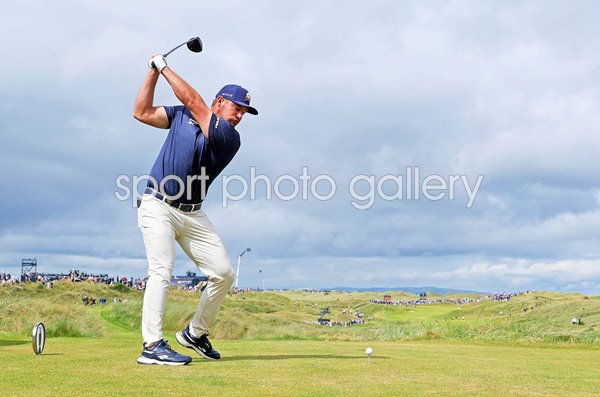 Bryson DeChambeau USA 7th hole The Open Championship Royal Portrush 2025