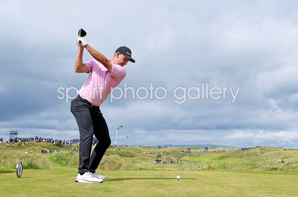 Justin Rose England 7th hole The Open Championship Royal Portrush 2025